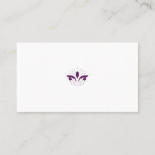Carte De Placement Magenta rouge décoratif
