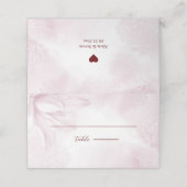 Carte De Placement Magnolia Fleur Éthérée, Mariage (Extérieur déplié)