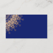 Carte De Placement mandala abstrait mariage est asiatique dentelle ro (Dos)