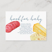 Carte De Placement Marché Français - Charcuterie - Livre Pour Bébé In (Devant)