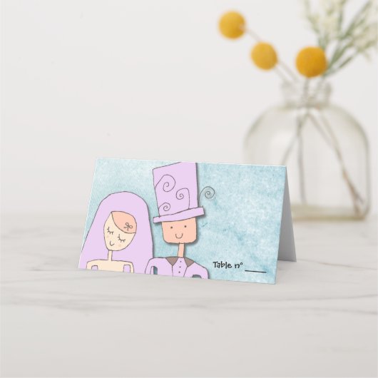 Carte De Placement Mariage (Dos)