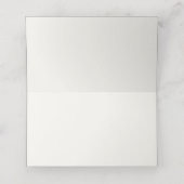 Carte De Placement Mariage au citron à l'aquarelle avec préférence de (Intérieur déplié)