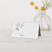 Carte De Placement Mariage au Tournesol (Devant)