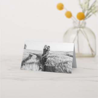 Carte De Placement Mariage Boho simple et élégant Table Aucun Carte p