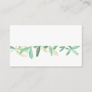 Carte De Placement Mariage botanique moderne do-it-yourself Plaque