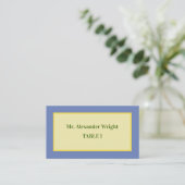 Carte De Placement Mariage Carrelage Sicilien & Citron (Debout devant)