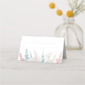 Carte De Placement Mariage Cartes-Pastel Coral Reef (Devant)