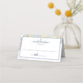 Carte De Placement Mariage d'Ancre de graphique nautique authentique (Devant)