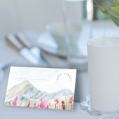 Carte De Placement Mariage d'aquarelle Mountain Meadow