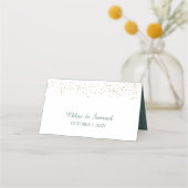 Carte De Placement Mariage de bocal Mason en verre dépoli (Dos)