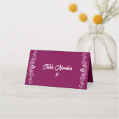 Carte De Placement Mariage de Bourgogne (Dos)