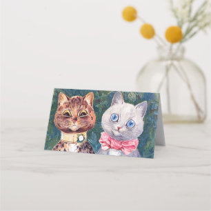 Carte De Placement Mariage de chat, Mariage, Mariée, Mariée, Louis Wa