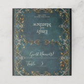 Carte De Placement Mariage de la Majesté de la Terre du milieu (Extérieur déplié)