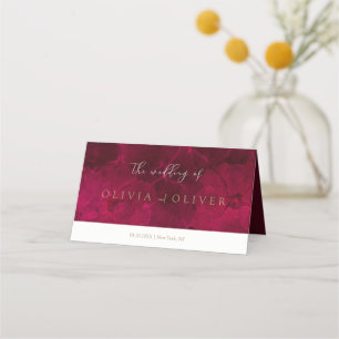 Carte De Placement Mariage de la passion bourguignonne