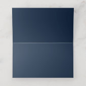 Carte De Placement Mariage de Noël des Roses bleus (Intérieur déplié)