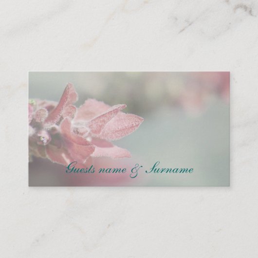 Carte De Placement Mariage de placement de table de lavande (Devant)