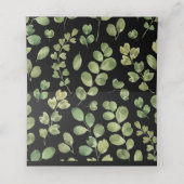 Carte De Placement Mariage de remplissage simple (Intérieur déplié)