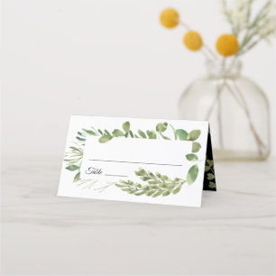 Carte De Placement Mariage de remplissage simple