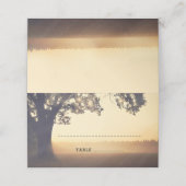 Carte De Placement Mariage de rêve de soirée d'été (Extérieur déplié)