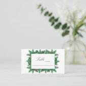 Carte De Placement Mariage des branches d'hiver (Debout devant)