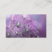 Carte De Placement Mariage d'orchidée violette - Occasion spéciale Ca (Dos)