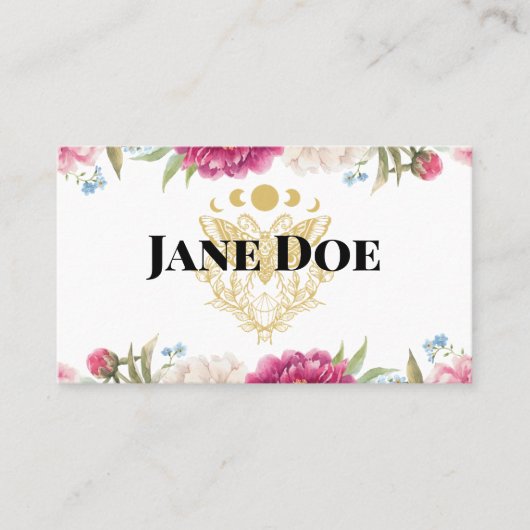 Carte De Placement Mariage du papillon de la mort - Placards (Devant)