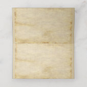 Carte De Placement Mariage Élégant, Rustique Campagnard, de Vignoble (Intérieur déplié)