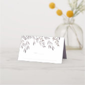 Carte De Placement Mariage Fleur sauvage (Devant)
