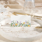 Carte De Placement Mariage Fleur sauvage Chamomile & Eucalyptus