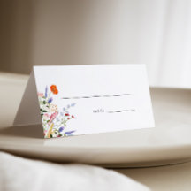 Mariage Fleur sauvage coloré