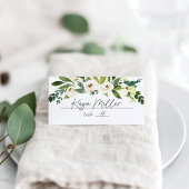 Carte De Placement Mariage floral Alabaster