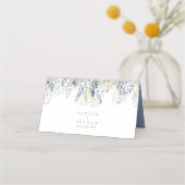 Carte De Placement Mariage Floral doux ID1045 (Dos)
