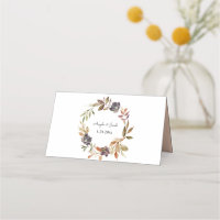 Mariage floral rose et brun avec couronne