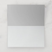 Carte De Placement Mariage floral rustique (Intérieur déplié)