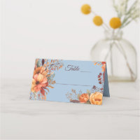 Mariage Floral Rustique à l'Aquarelle d'Automne 