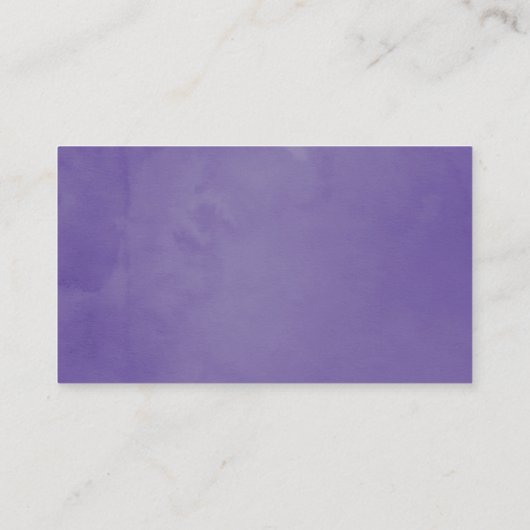 Carte De Placement Mariage floral ultra violet (Dos)