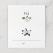 Carte De Placement Mariage Grandiflora (Extérieur déplié)