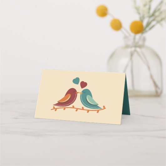 Carte De Placement Mariage Inséparable (Dos)