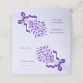 Carte De Placement Mariage Lavender Blush (Extérieur déplié)