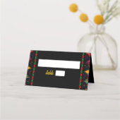 Carte De Placement Mariage mexicain coloré (Devant)