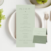 Carte De Placement Mariage moderne Colorblock | Lumière