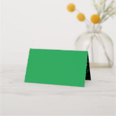 Carte De Placement Mariage noir vert (Dos)