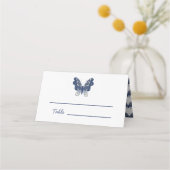 Carte De Placement Mariage papillon créatif (Devant)