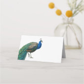 Carte De Placement Mariage Peacock vintage (Devant)