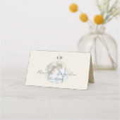 Carte De Placement Mariage Photo d'Ivoire (Dos)