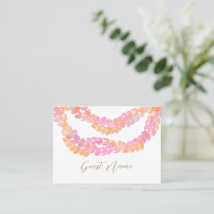 Carte De Placement Mariage Pikake