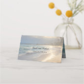 Carte De Placement Mariage plage (Devant)