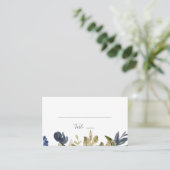 Carte De Placement Mariage plat d'automne (Debout devant)