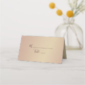 Carte De Placement Mariage romantique de Bourgogne (Devant)