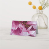 Carte De Placement Mariage rose Peony (Dos)